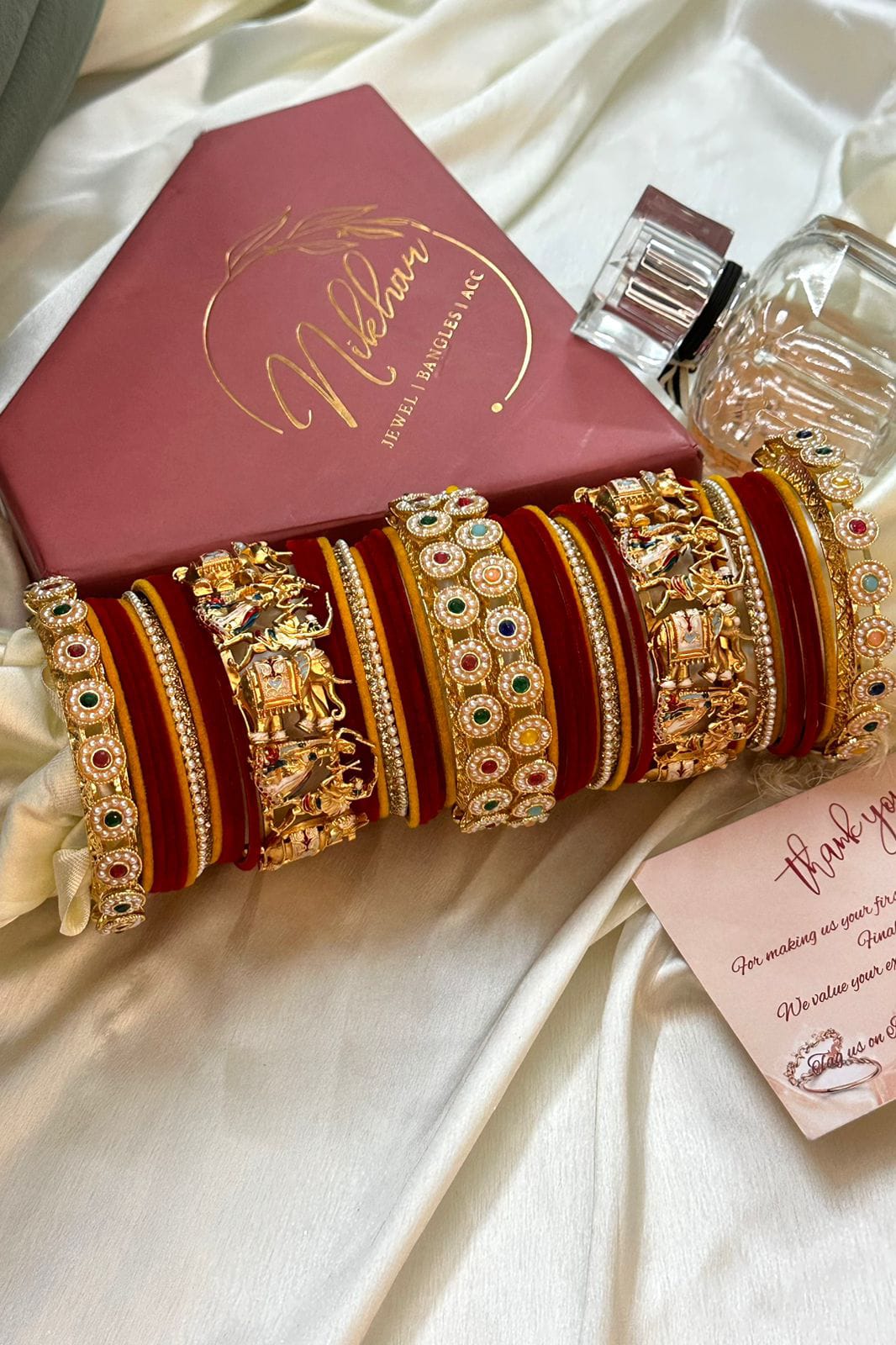 Double the Royalty – Rajwadi Bangles