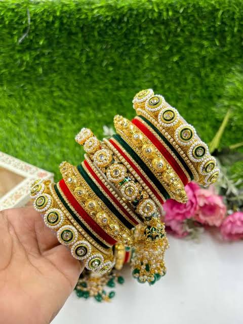 Double the Royalty – Rajwadi Bangle