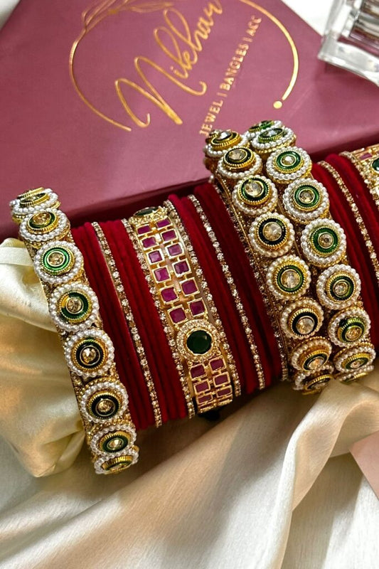 Double the Royalty – Rajwadi Bangle
